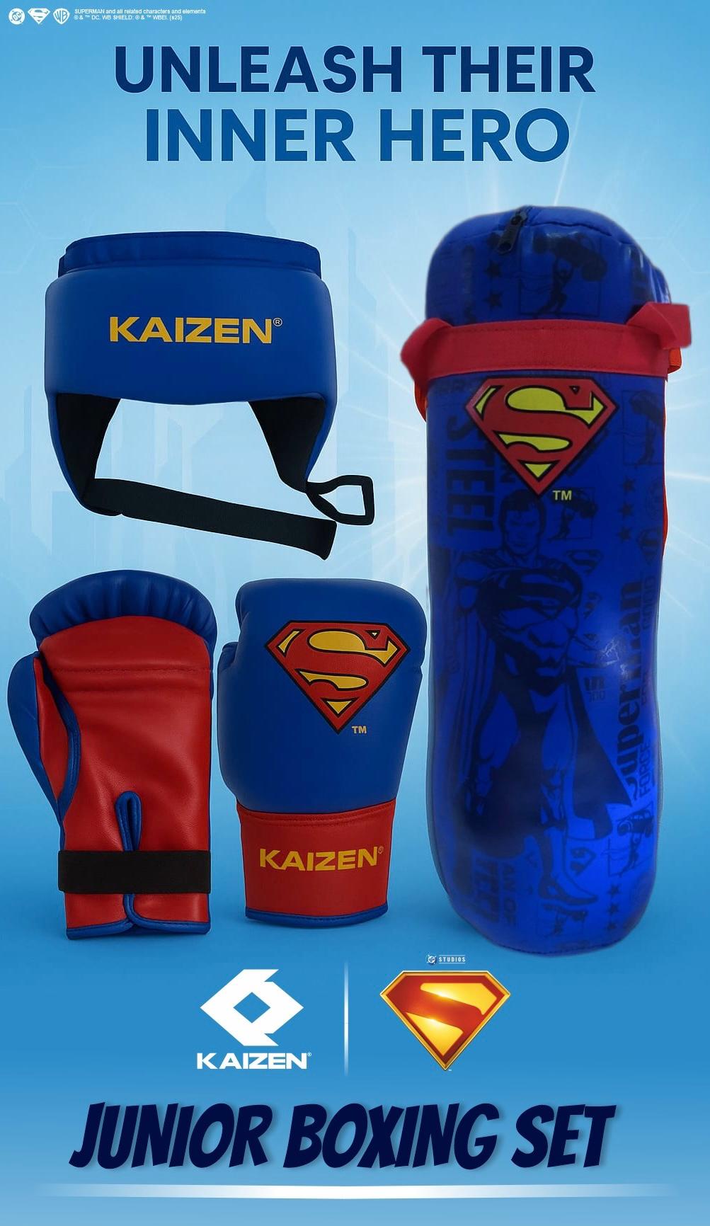 SUPERMAN JNR BOXING KIT SET
