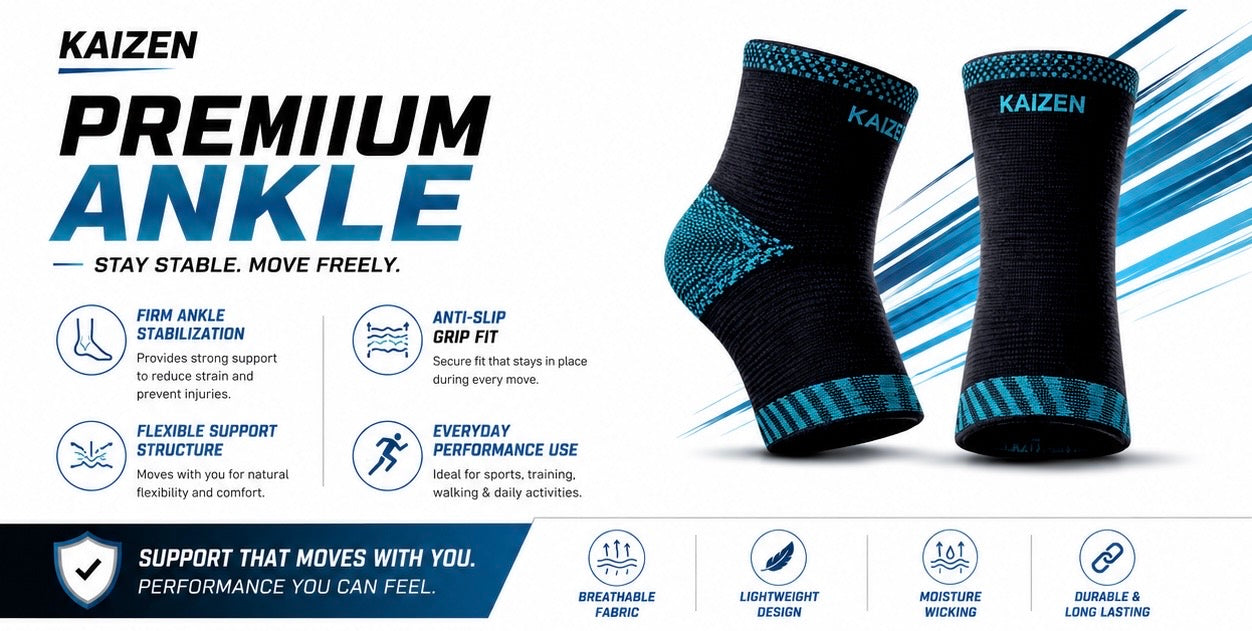 KAIZEN PRMIUM ANKLE SUPPORT