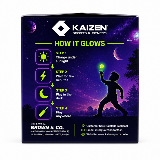 GLOW BALL WINDBALL PACK OF 2 / KAIZEN SPORTS