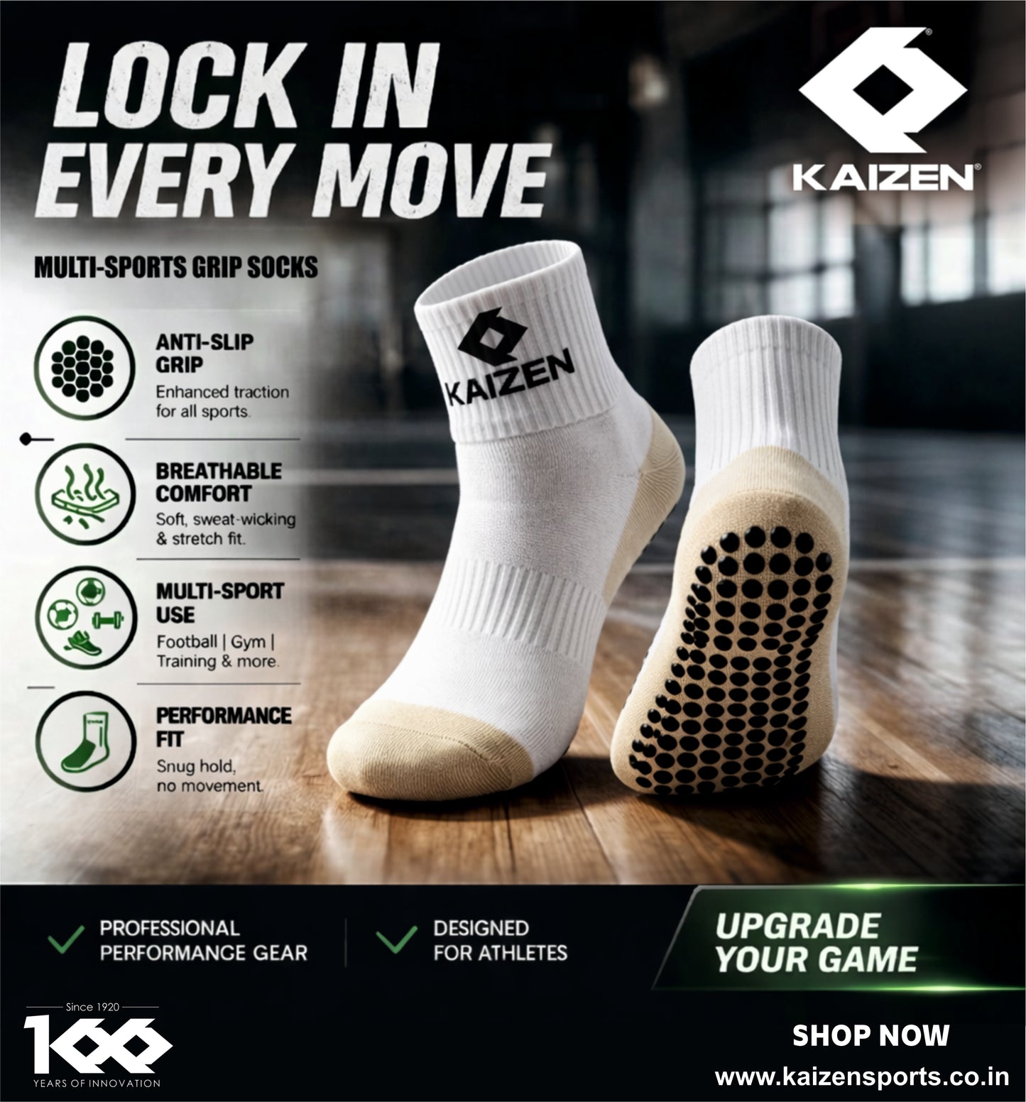 GRIP SOCKS / KAIZEN SPORTS