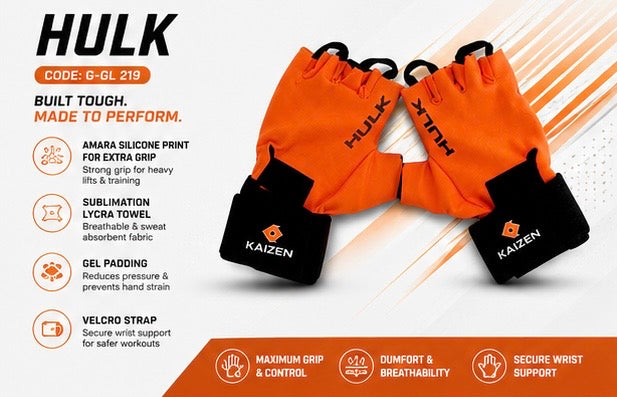 HULK- FITNESS GLOVES