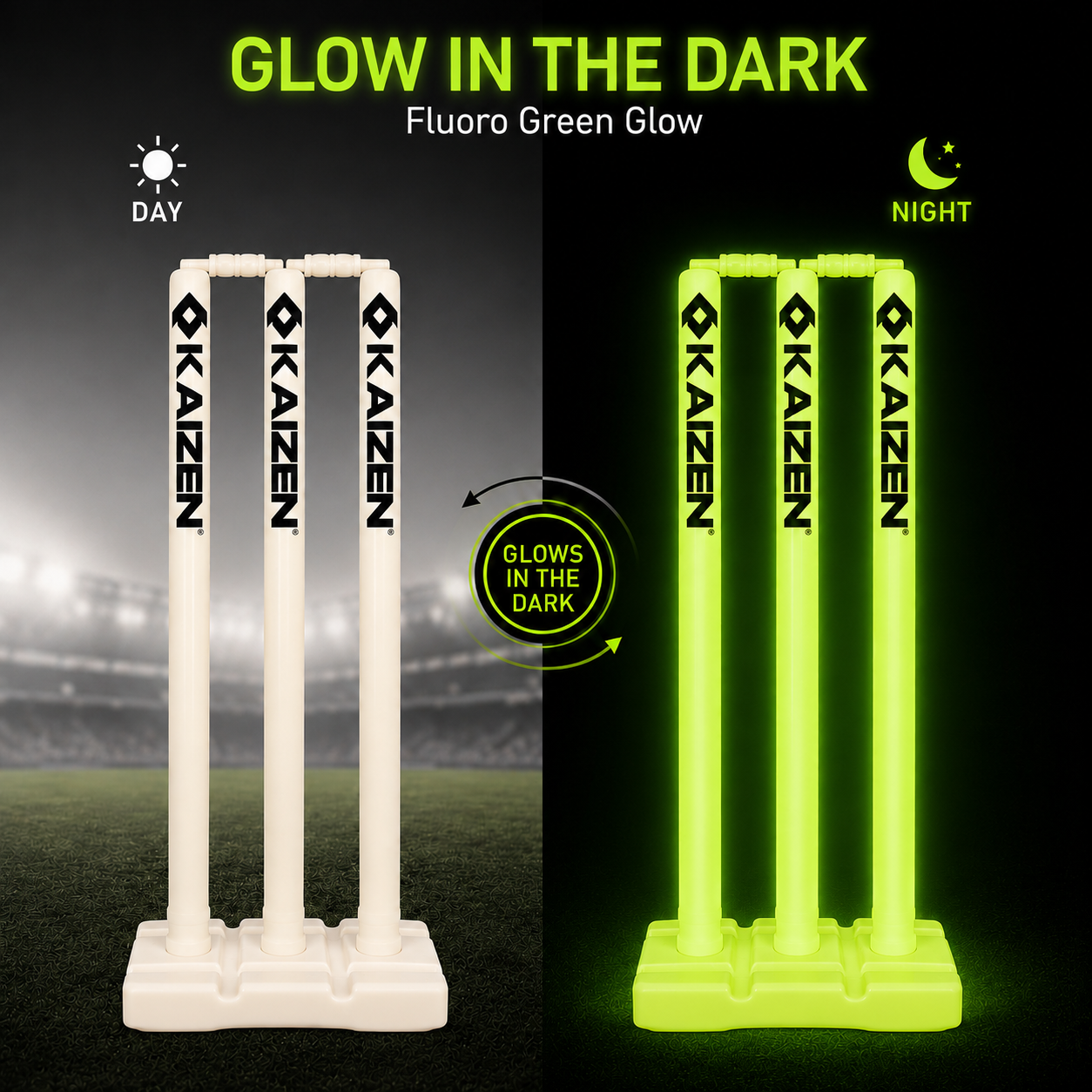 GLOW WICKET SET / KAIZEN SPORTS