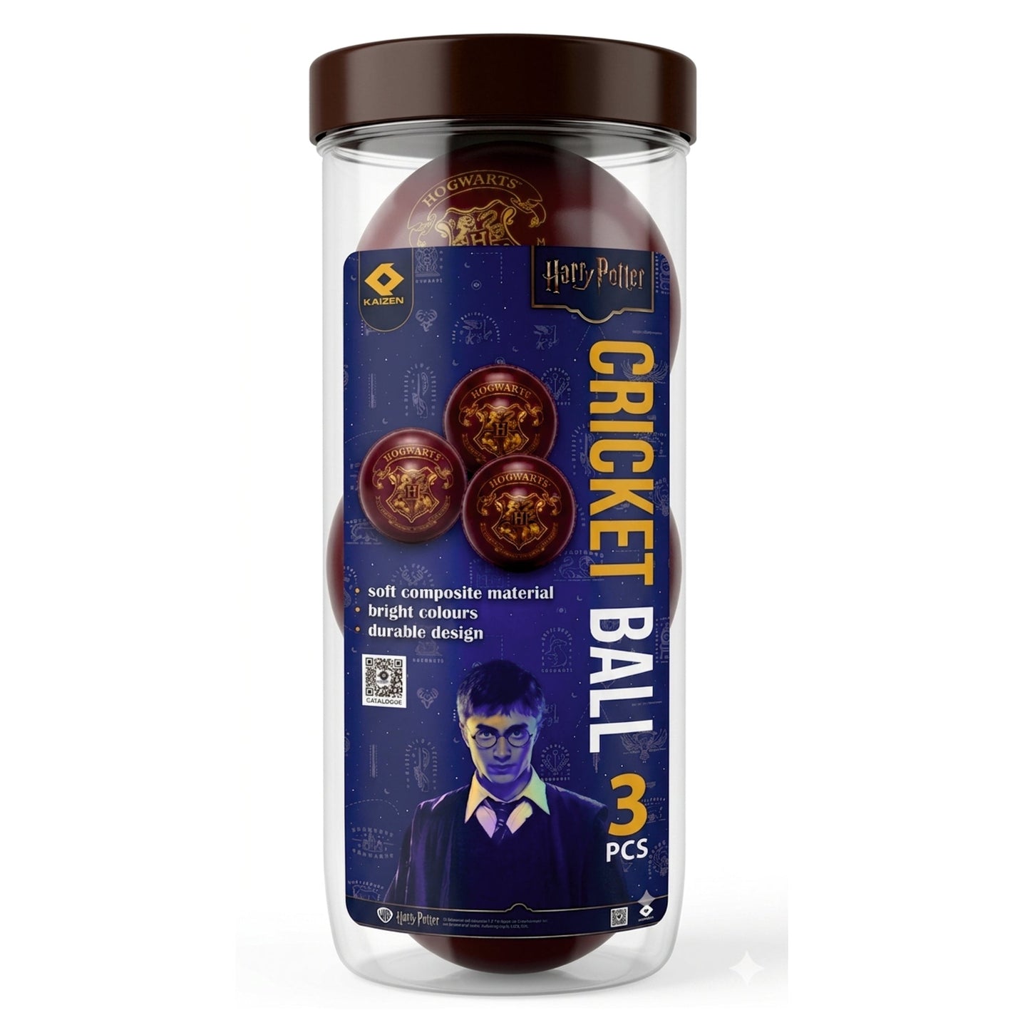 HARRY POTTER PU CRICKET BALL / KAIZEN SPORTS