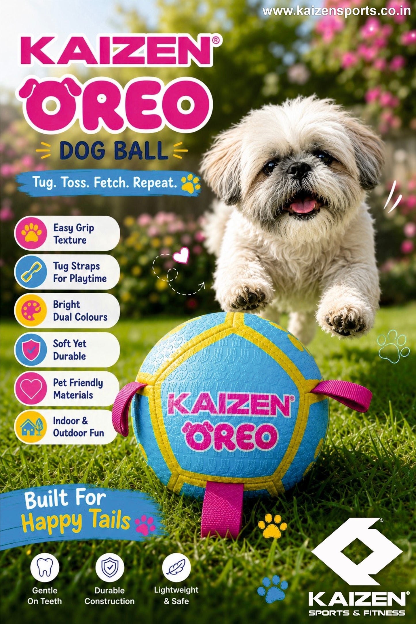 OREO DOG BALL