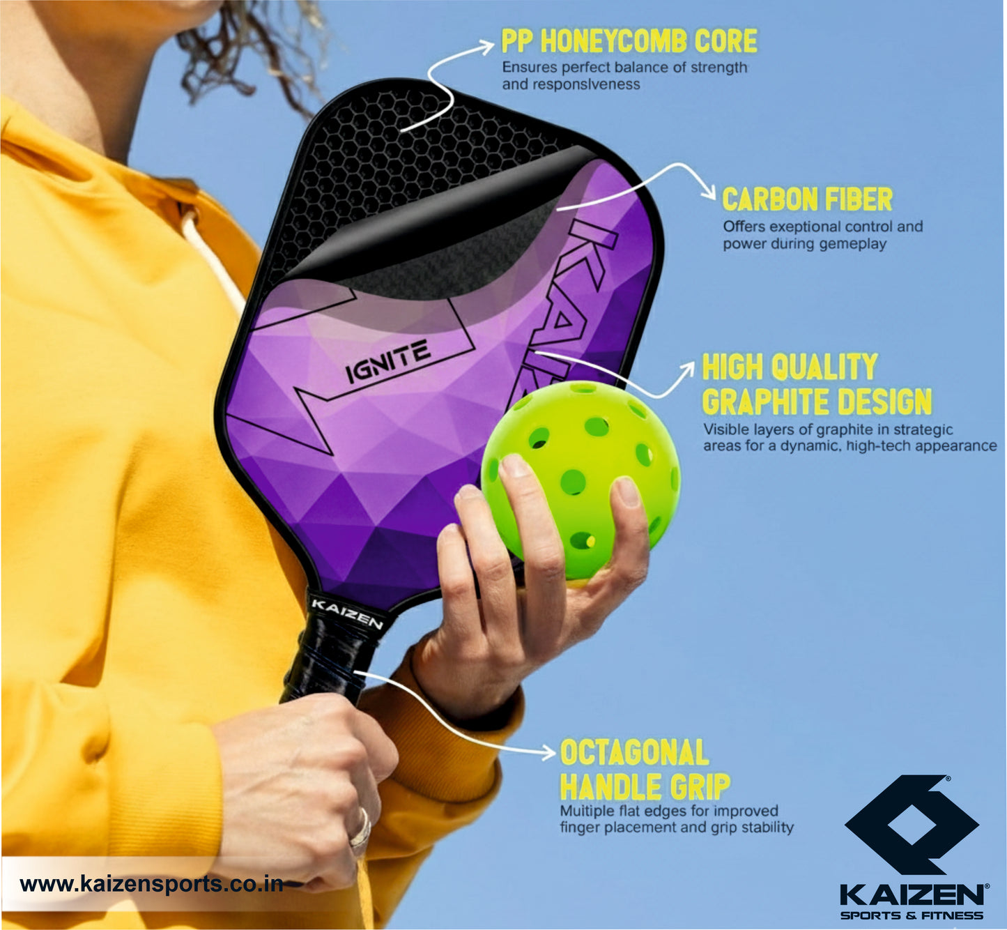 IGNITE- PICKLE RACKET