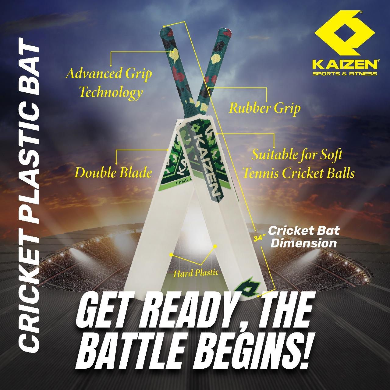 CRICKET BAT - CAMOUFLAGE